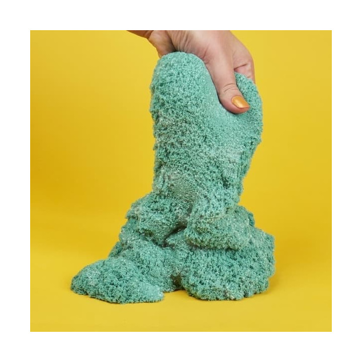 Kinetic sand balení třpytivého modrozeleného písku 0,9 kg