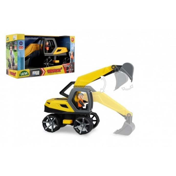 Auto Truxx 2 bagr s figurkou