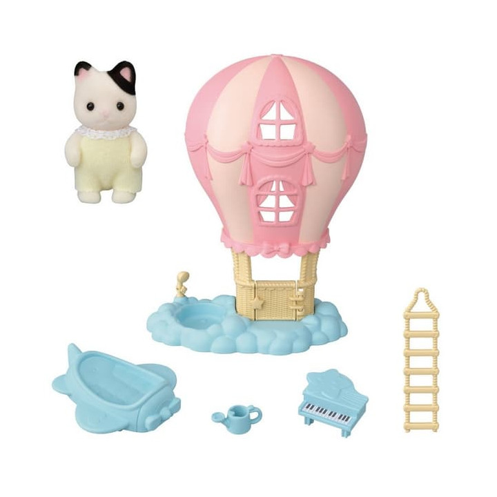 Sylvanian Families Kotě a zábavný balón pro miminka