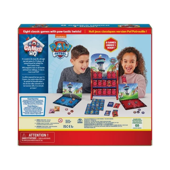 SMG PAW PATROL KONTROLNÍ VĚŽ PLNÁ HER