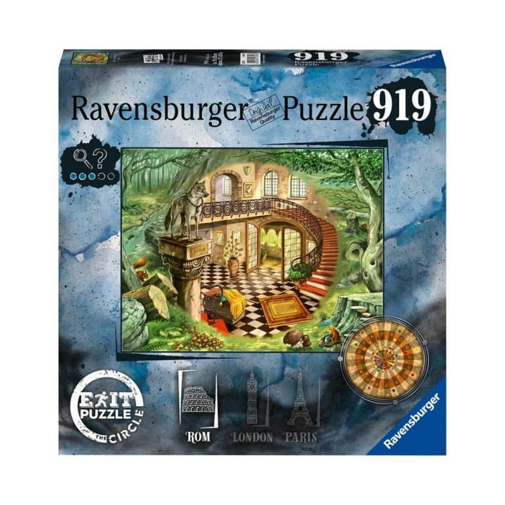 Ravensburger 173068 EXIT Puzzle - The Circle: V Římě 920 dílků