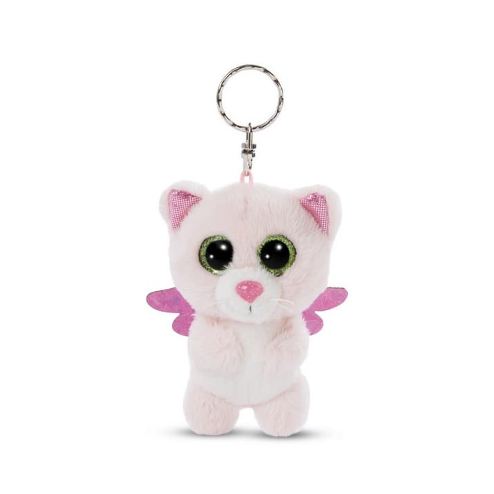 NICI Glubschis klíčenka Anděl Kočka Malli 9cm