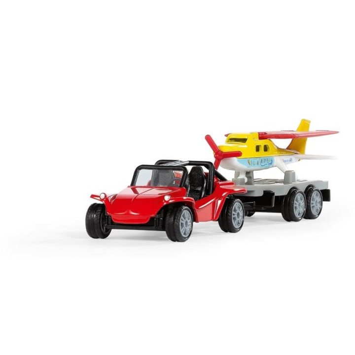SIKU Blister 1696 - Buggy se sportovním letadlem