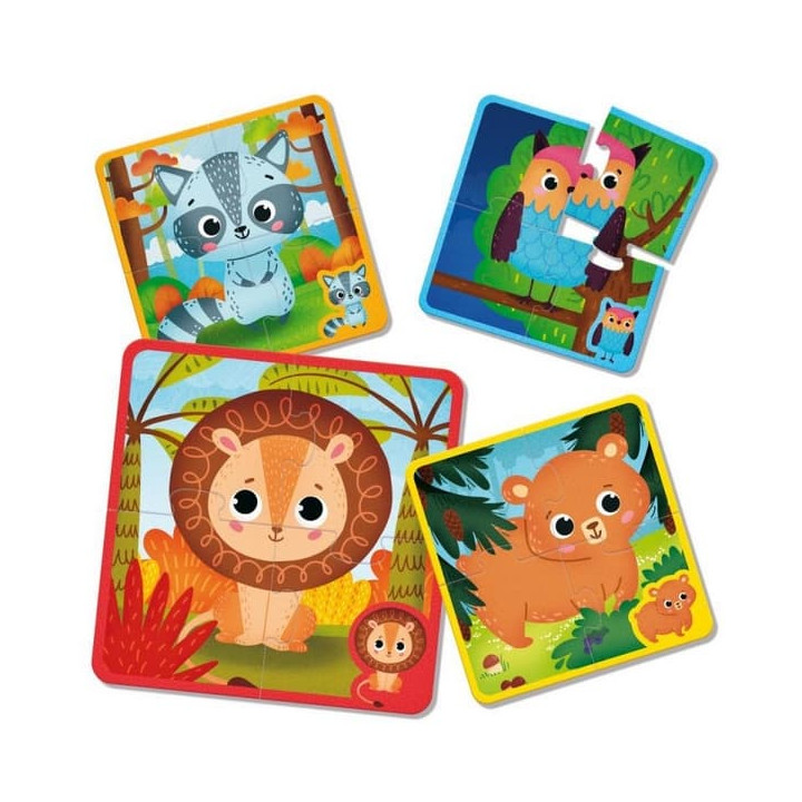 MONTESSORI BABY TOUCH - Puzzle