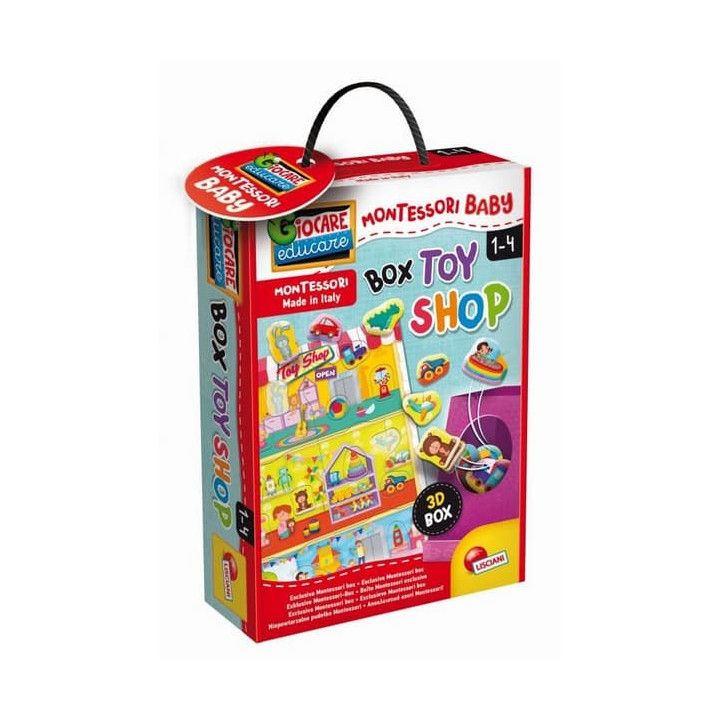 MONTESSORI BABY BOX TOY SHOP - Vkládačka hračky