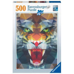 Ravensburger Polygonový lev puzzle 500 dílků