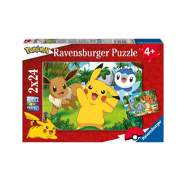 Ravensburger Pokémon puzzle 2x24 dílků