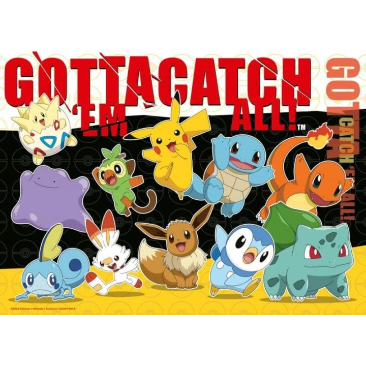 Ravensburger Pokémon puzzle 4x100 dílků