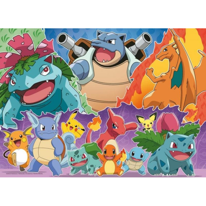 Ravensburger Pokémon puzzle 4x100 dílků