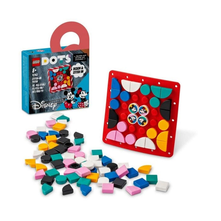 LEGO® DOTS 41963 Nášivka Myšák Mickey a Myška Minnie