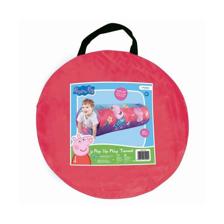 POP UP Tunel Peppa Pig, 145x50 cm