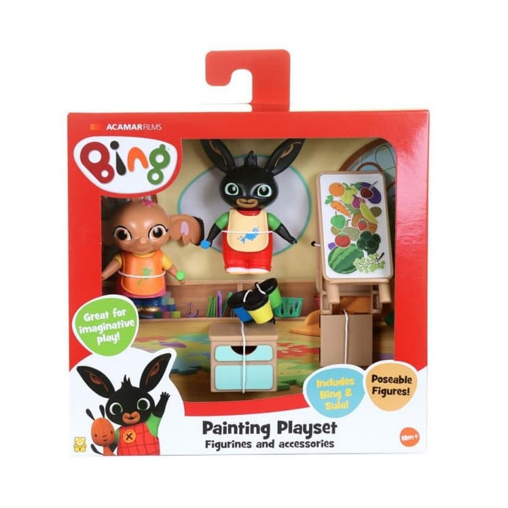 MALUJ S BINGEM - PLAYSET S FIGURKAMI