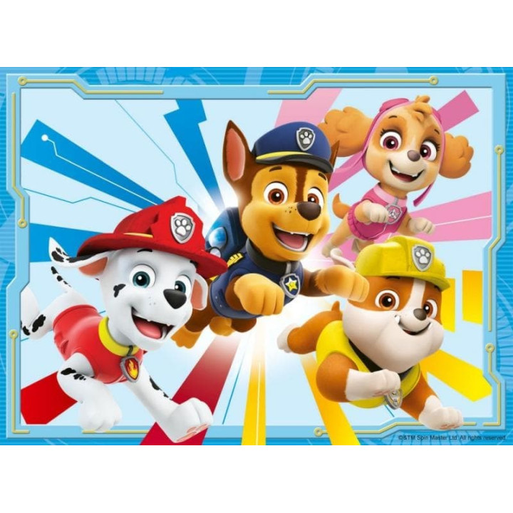 Ravensburger puzzle Tlapková patrola 4 v 1 Paw Patrol