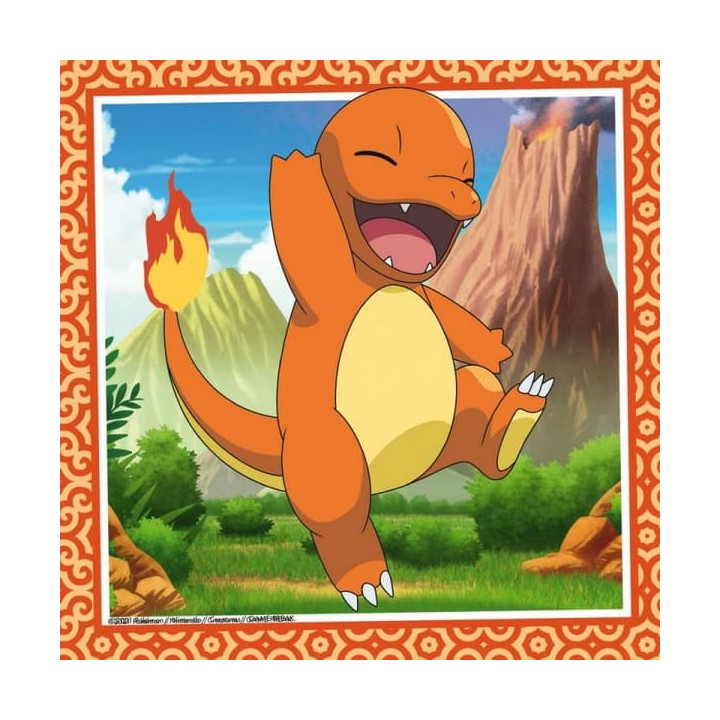 Ravensburger puzzle Vypusťte Pokémony 3x49 dílků