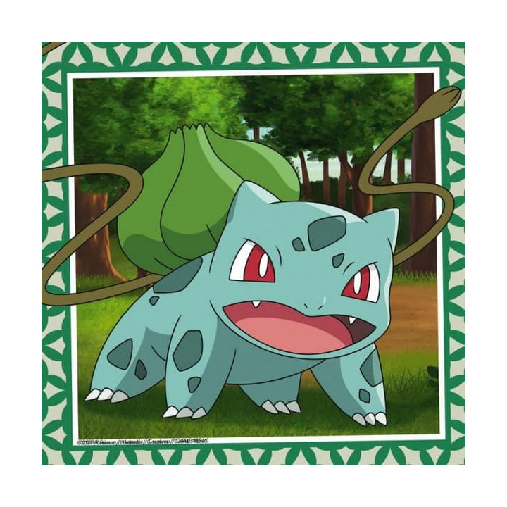 Ravensburger puzzle Vypusťte Pokémony 3x49 dílků