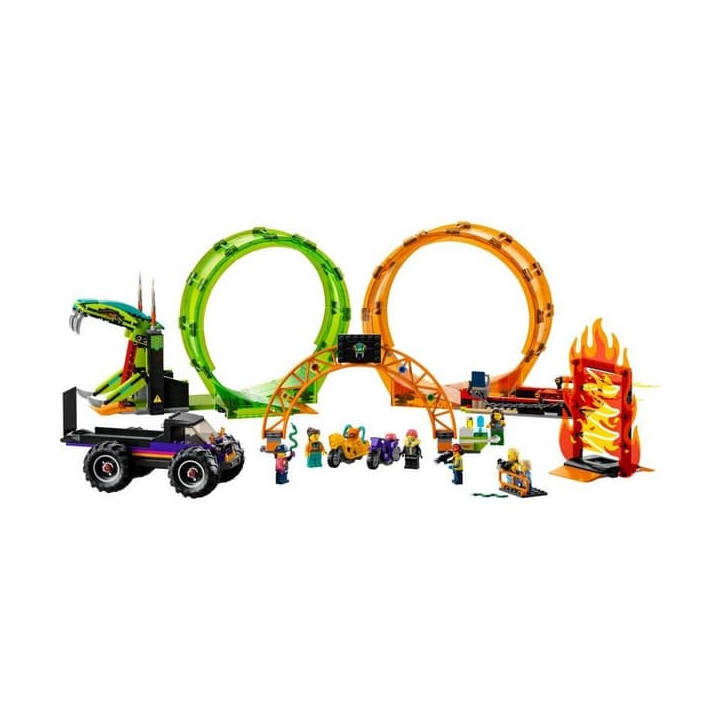 LEGO® City 60339 Kaskadérská dvojitá smyčka