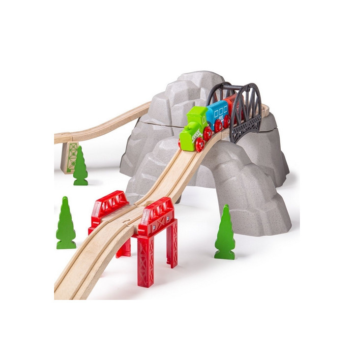Bigjigs Rail Set vysokohorská dráha