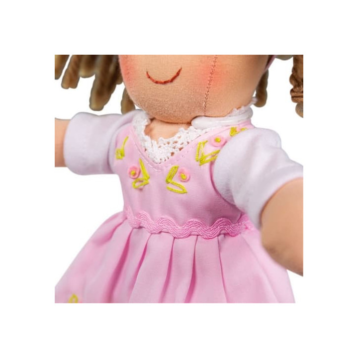 Bigjigs Toys Látková panenka Rose 28 cm