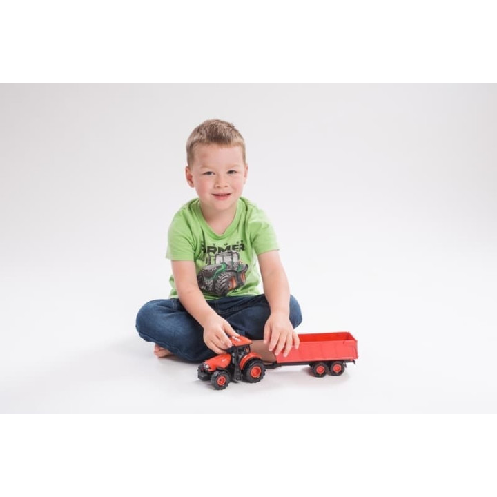 Traktor Zetor s valníkem na setrvačník se světlem a zvukem