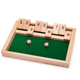 Bigjigs Toys Dřevěná stolní hra v kostky