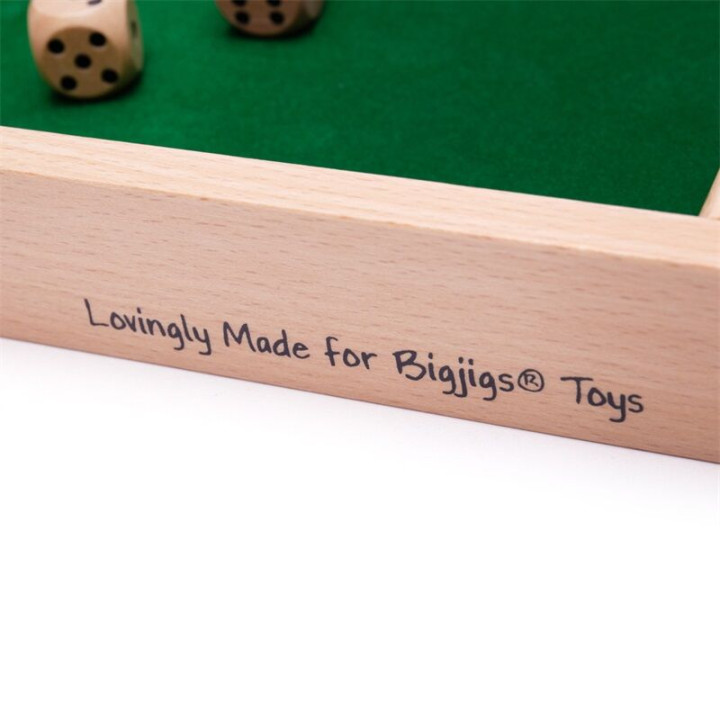 Bigjigs Toys Dřevěná stolní hra v kostky