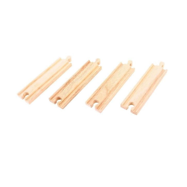 Bigjigs Rail Střední rovné koleje 16 cm 4 ks