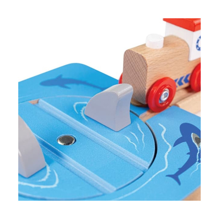 Bigjigs Rail Vír se žraloky