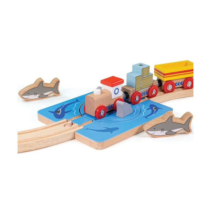 Bigjigs Rail Vír se žraloky