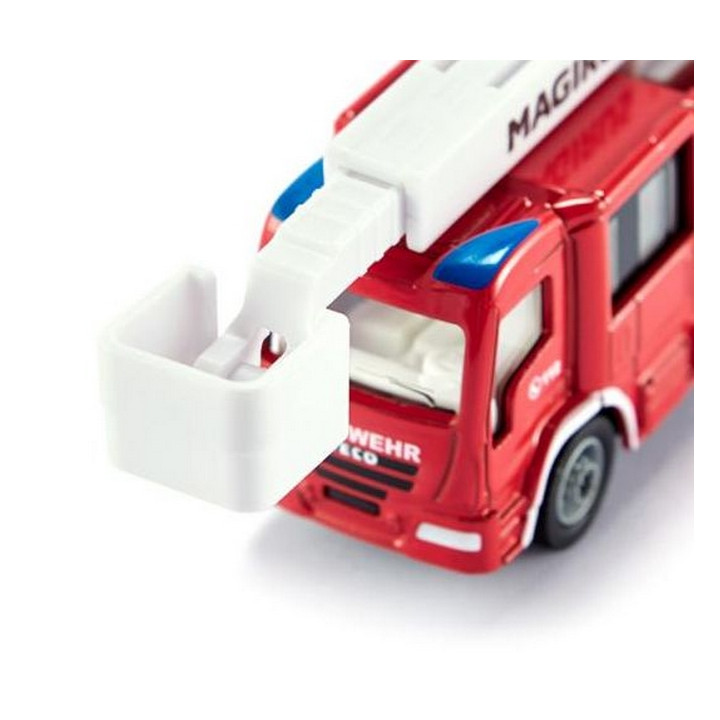 SIKU Super 1749 - Auto hasiči s teleskopickým zvedákem