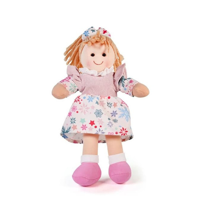 Bigjigs Toys Látková panenka Shannon 25 cm