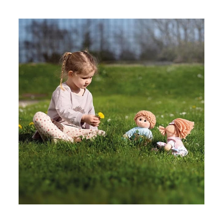 Bigjigs Toys Látková panenka Robin 30 cm