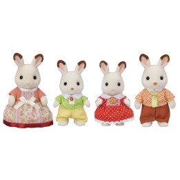 Sylvanian Families - Rodina Chocolate králíků, nová