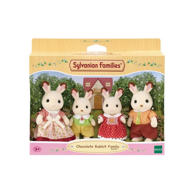 Sylvanian Families - Rodina Chocolate králíků, nová