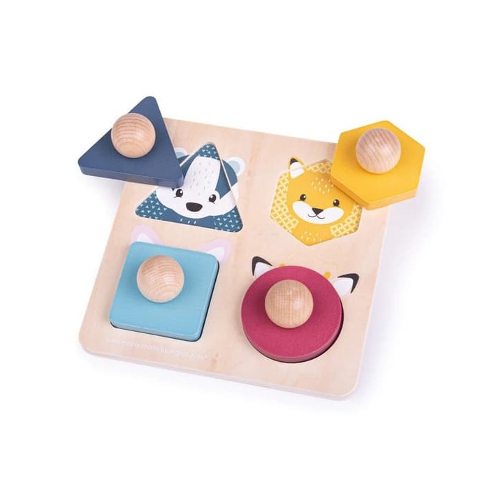 Bigjigs Toys Puzzle ve tvaru zvířátek