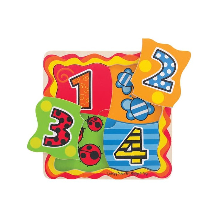 Bigjigs Toys Moje první počítací puzzle