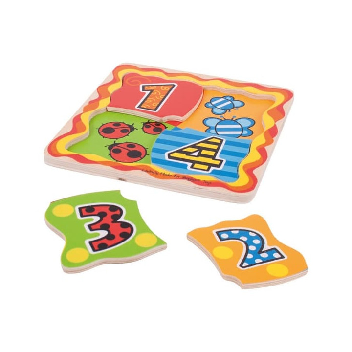 Bigjigs Toys Moje první počítací puzzle