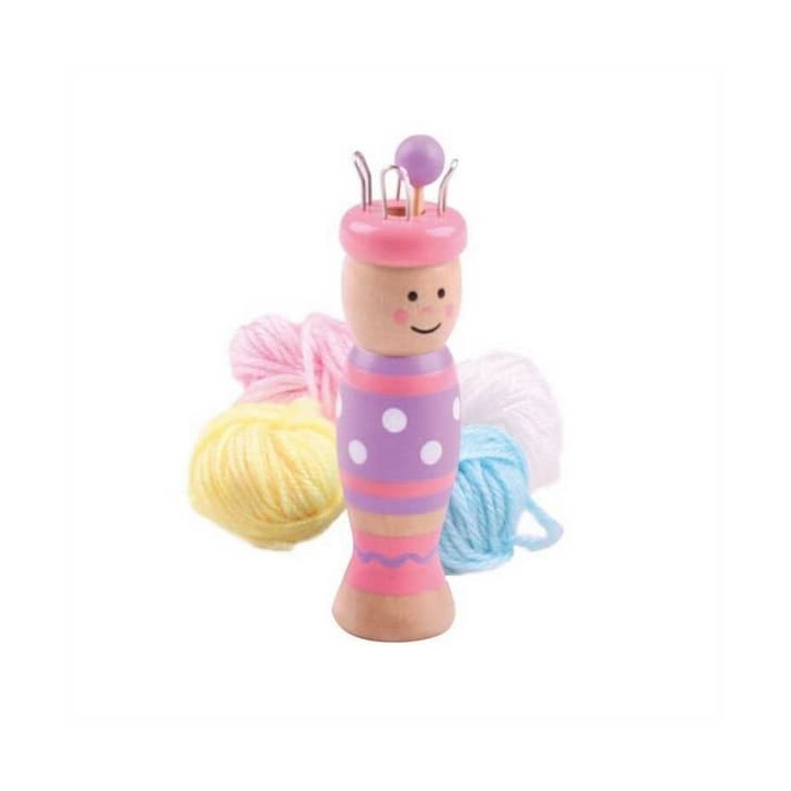 Bigjigs Toys Pletací panenka
