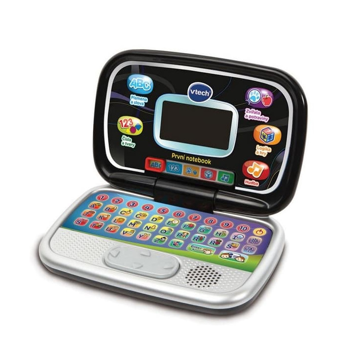 Vtech První notebook - černý CZ