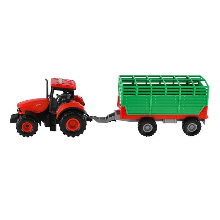 Traktor Zetor s vlekem na setrvačník se světlem a zvukem
