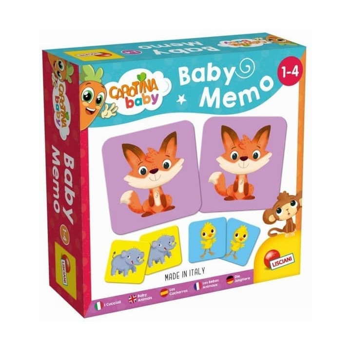 CAROTINA BABY PEXESO - zvířátka