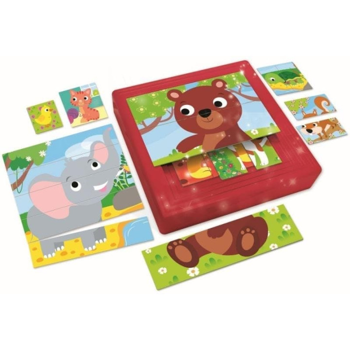 CAROTINA BABY 8 PUZZLE - Zvířátka