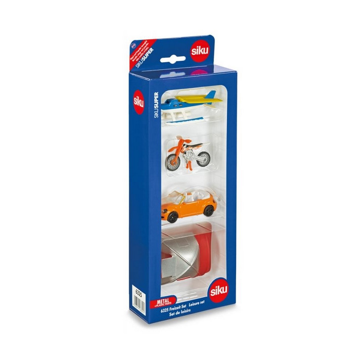 SIKU Super 6325 - Set vozidla a příslušenství pro volný čas