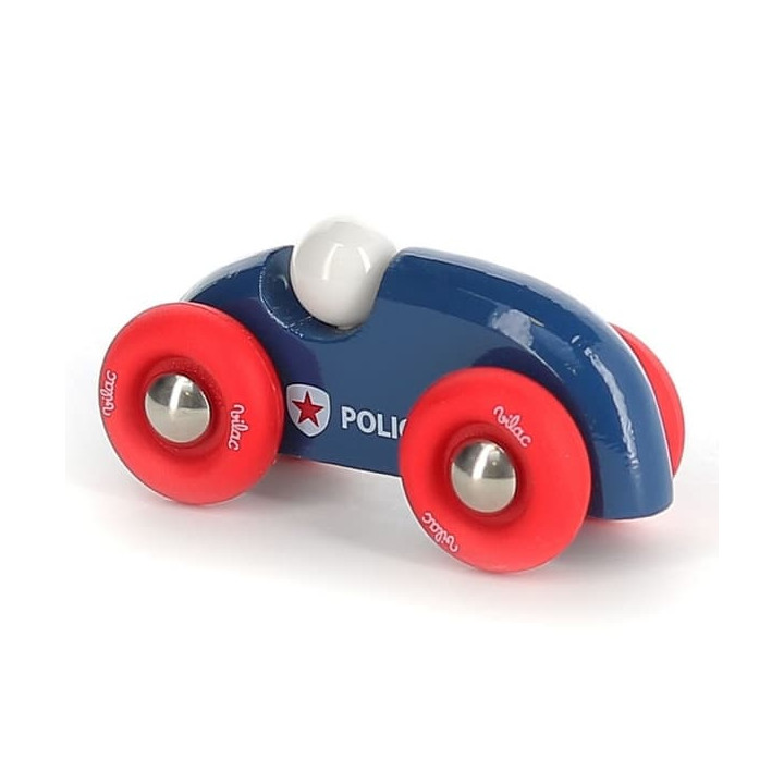 Vilac Dřevěné auto mini rallye policejní