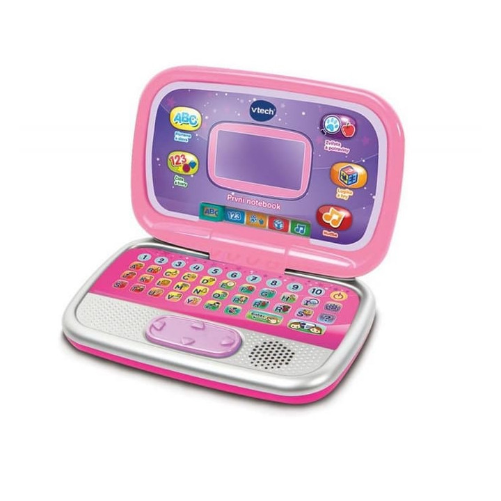 Vtech První notebook - růžový CZ
