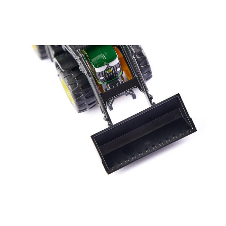SIKU Blister 1395 - John Deere s předním nakladačem