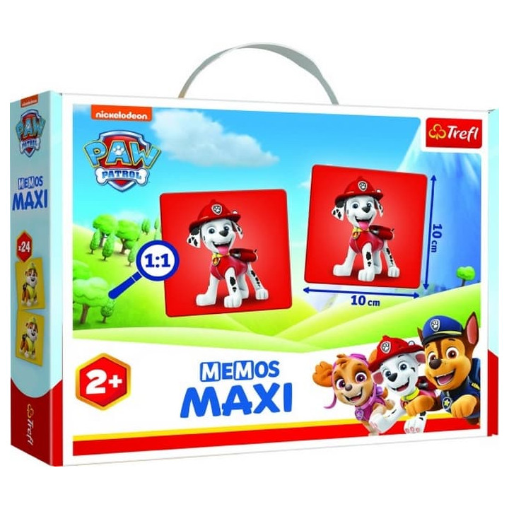 Pexeso Maxi Tlapková patrola/Paw Patrol 24 kusů