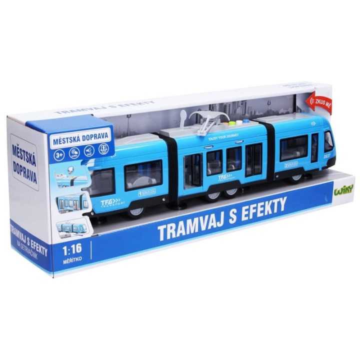 Tramvaj s efekty 44 cm