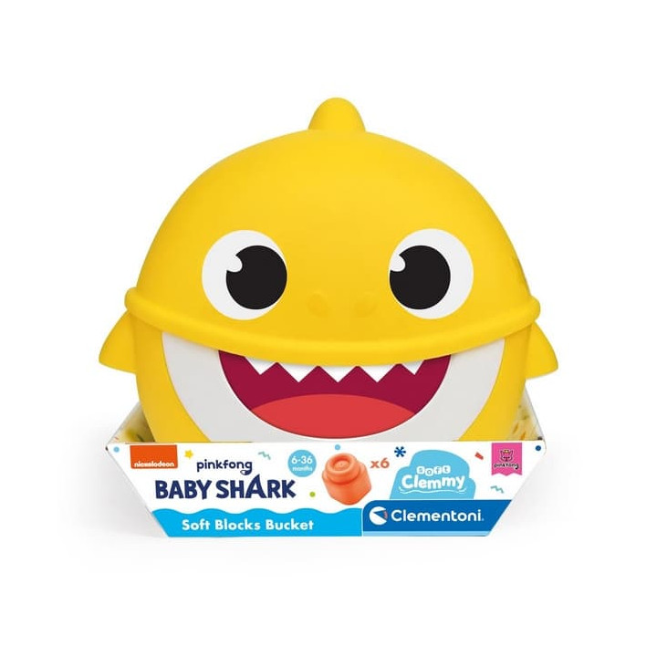 Clemmy baby - Baby Shark - Kyblík s kostkami malý