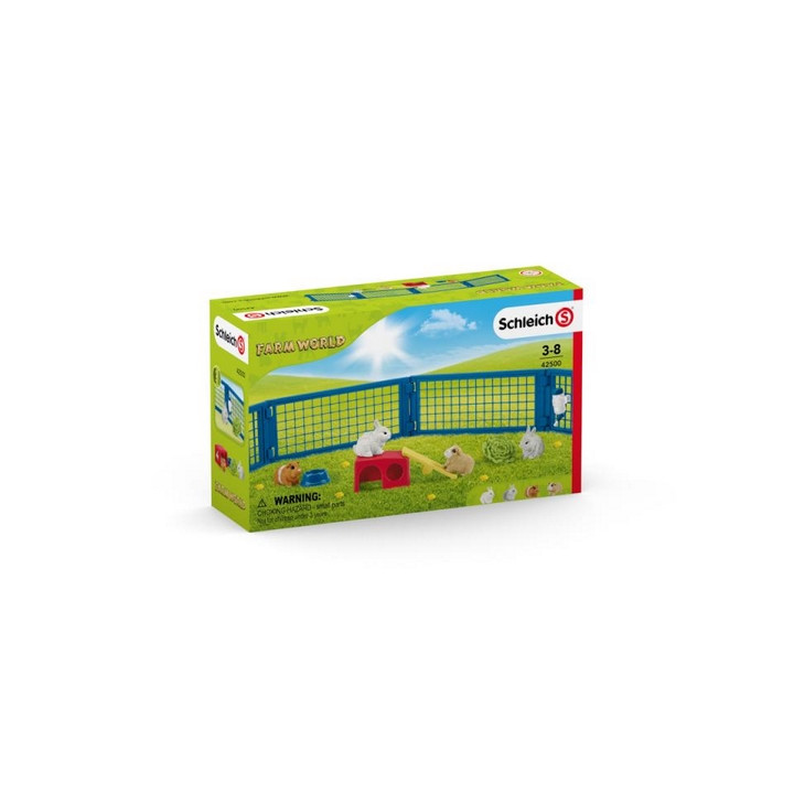 Schleich 42500 Oplocená aréna pro králíky a morčata