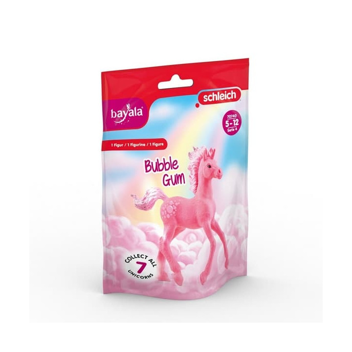 Schleich 70740 Sběratelský jednorožec Bubble Gum